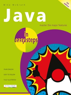 cover image of Java in easy steps